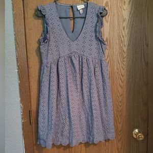 Knox Rose eyelet mini dress